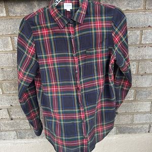 J crew plaid button down